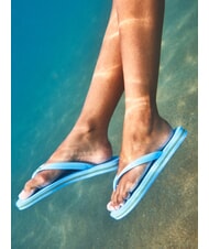 HAVAIANAS BRASIL LOGO Flip-Flops f&uuml;r Herren blau lavendel/wei&szlig; - Schuhe Unisex - 4