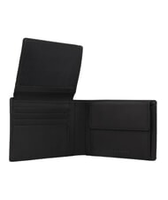 PIQUADRO WOODY Geldb&ouml;rse Schwarz - Brieftaschen Herren - 3