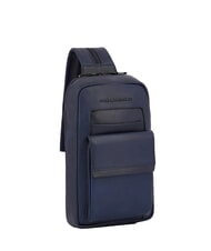 PIQUADRO FINN  Rucksack / Umh&auml;ngetasche aus Leder - PC-Rucks&auml;cke