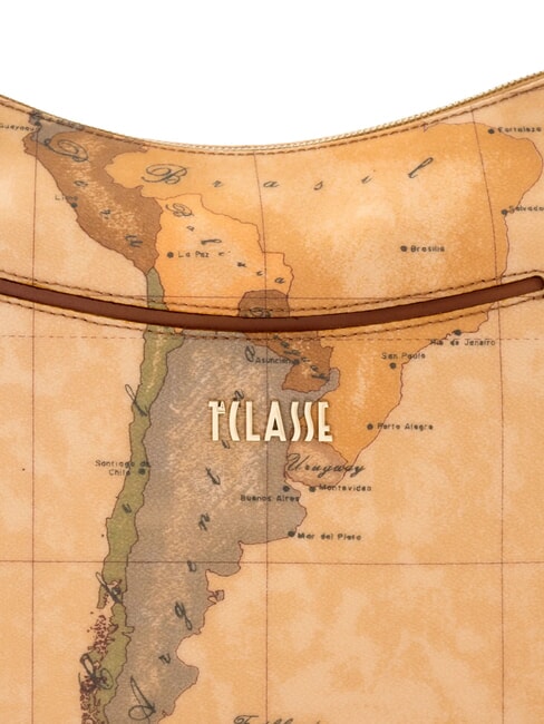 GEO CLASSIC Halbmond-Umh&auml;ngetasche NAT&Uuml;RLICH - Damentaschen