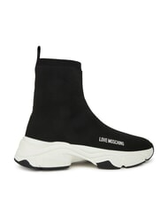 LOVE MOSCHINO STARDUST 60 Stoff-Sneaker Schwarz - Damenschuhe - 2