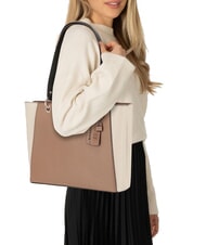 GUESS NOELLE 2  Schulter-Einkaufstasche Tanmulti - Damentaschen - 4