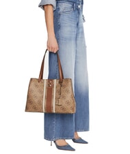 GUESS ERENIA Umh&auml;ngetasche MILCH-LOGO - Damentaschen - 5