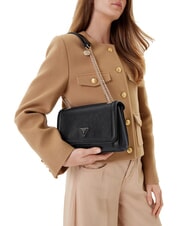 GUESS NOELLE 2 Umh&auml;ngetasche SCHWARZ - Damentaschen - 5