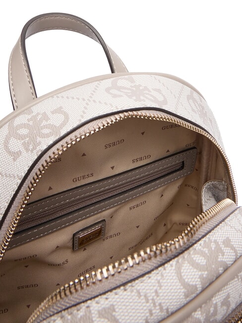 ERENIA Damenrucksack Logo in dunklem Taupe - Damentaschen