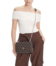 GUESS NOELLE 2 4G Umh&auml;ngetasche / Crossbody Bag braun - Damentaschen - 5