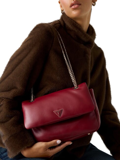 SUNETRA Umh&auml;ngetasche / Crossbody Bag ROT - Damentaschen