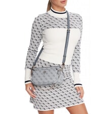 GUESS NOELLE 2 Umh&auml;ngetasche Schiefer-Logo - Damentaschen - 5