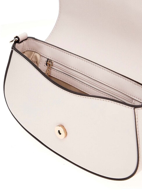 MIMINA Umh&auml;ngetasche mit &Uuml;berschlag STEIN - Damentaschen