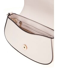 GUESS MIMINA Umh&auml;ngetasche mit &Uuml;berschlag STEIN - Damentaschen - 3