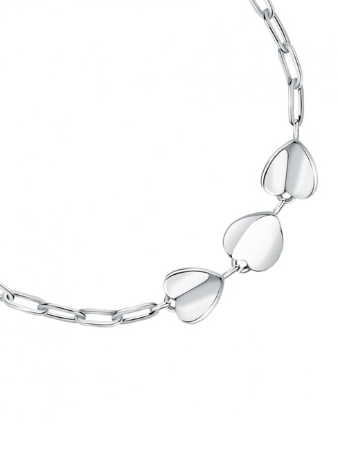 TALISMANI Armband mit 3 kleinen Herzen STAHL - Armb&auml;nder