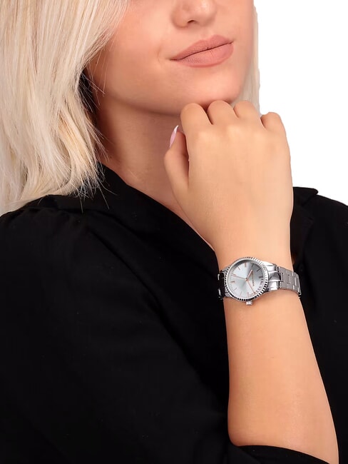 T-BENT Nur-Zeit-Uhr STAHL - Uhren