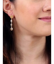 ALVIERO MARTINI PRIMA CLASSE RAMBLA Lange Silberohrringe Gold - Ohrringe - 4