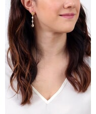 ALVIERO MARTINI PRIMA CLASSE RAMBLA Lange Silberohrringe Gold - Ohrringe - 5