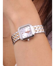 ALVIERO MARTINI PRIMA CLASSE CORFU Stahluhr mit reiner Zeitanzeige zweifarbig - Uhren - 2