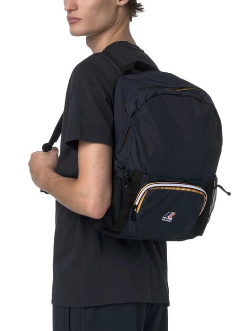 LE VRAI 4.0 MICHEL Faltbarer Rucksack blaue Tiefe - Rucks&auml;cke f&uuml;r Schule &amp; Freizeit