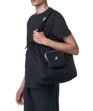 KWAY LE VRAI 4.0 VICTORINE Faltbare Schulter-Einkaufstasche blaue Tiefe - Damentaschen - 5