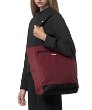 KWAY ELLIANT Einkaufstasche mit Tasche roter Syrah - Damentaschen - 4