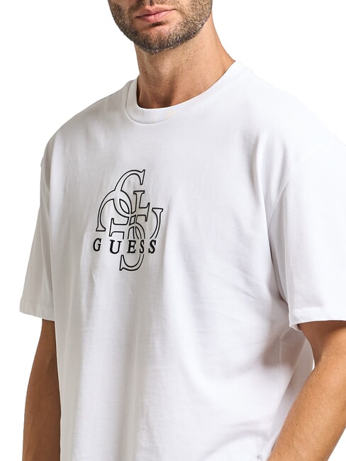 BASIC Baumwoll-T-Shirt purwei&szlig; - Herren-T-Shirts