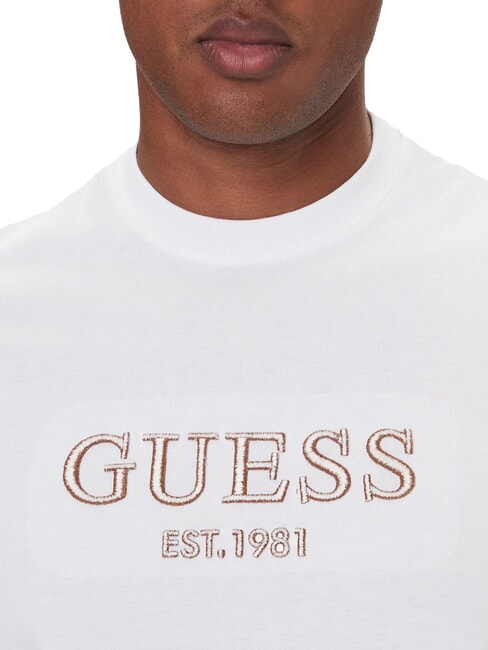 EMBROIDERY Baumwoll-T-Shirt purwei&szlig; - Herren-T-Shirts