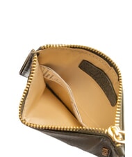 BIASIA EDA Flaches Kartenetui aus Leder mit Rei&szlig;verschluss Moos - Brieftaschen Damen - 3