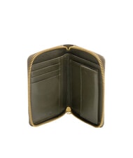 BIASIA EDA Mittelgro&szlig;e Lederbrieftasche mit Rundum-Rei&szlig;verschluss Moos - Brieftaschen Damen - 2