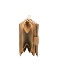 BIASIA EDA Kompakte Lederbrieftasche Kamel - Brieftaschen Damen - 3