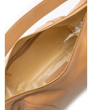 BIASIA WEAVE Hobo-Tasche aus Leder Kamel - Damentaschen - 5