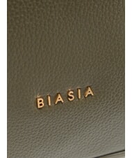 BIASIA NOVEAU Leder-Umh&auml;ngetasche mit Schultergurt Moos - Damentaschen - 4