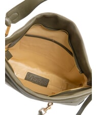 BIASIA NOVEAU Umh&auml;ngetasche aus Leder mit Schultergurt Moos - Damentaschen - 5