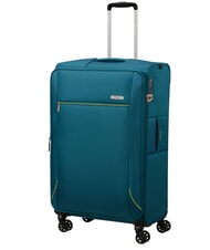 SAMSONITE BASE BREEZE Gro&szlig;er, erweiterbarer Trolley petrolblau - Halbharte Trolleys - 3