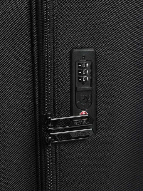 URBAN TRACK Gro&szlig;er Trolley Asphalt schwarz - Halbharte Trolleys