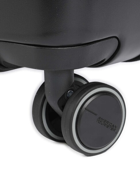 URBAN TRACK Gro&szlig;er Trolley Asphalt schwarz - Halbharte Trolleys