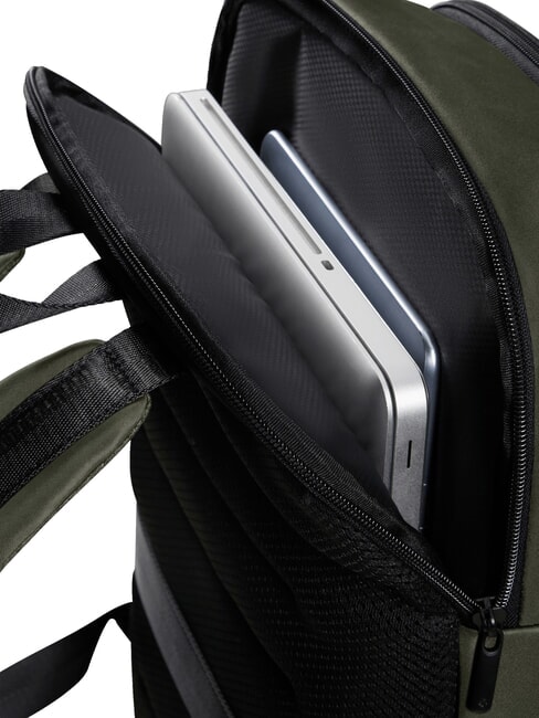 RELYON 15,6" Laptop-Rucksack gr&uuml;n - Rucks&auml;cke f&uuml;r Schule &amp; Freizeit