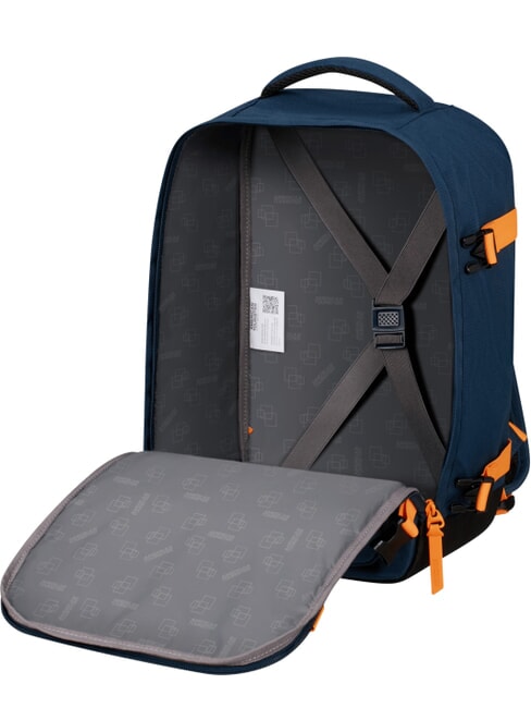 TAKE2CABIN M Underseater-Rucksack ok easyJet Dunkelmarineblau/Strahlendes Orange - Rucks&auml;cke f&uuml;r Schule &amp; Freizeit