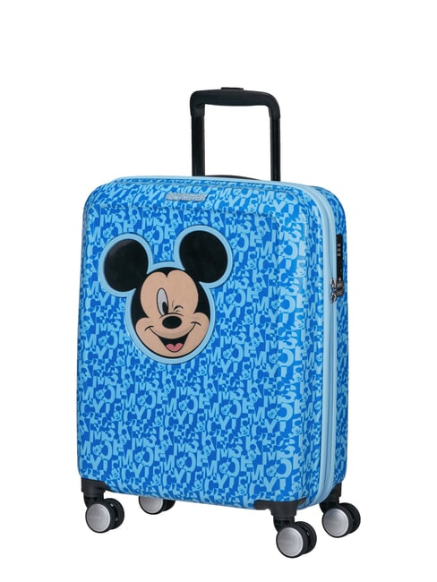 FUNLIGHT DISNEY Trolley Handgep&auml;ck Mickey Linsenraster blau - Handgep&auml;ck