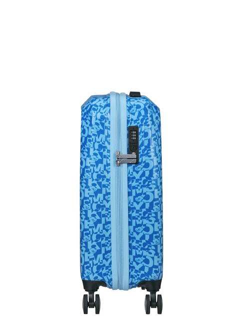 FUNLIGHT DISNEY Trolley Handgep&auml;ck Mickey Linsenraster blau - Handgep&auml;ck