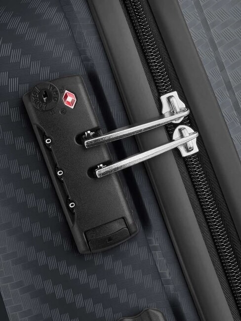 BINALONG Schlankes Trolley-Handgep&auml;ck Schwarz - Handgep&auml;ck