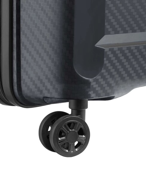 BINALONG Schlankes Trolley-Handgep&auml;ck Schwarz - Handgep&auml;ck