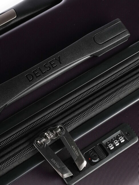 AIR ARMOUR Gro&szlig;er Trolley, erweiterbar lila - Harte Trolleys