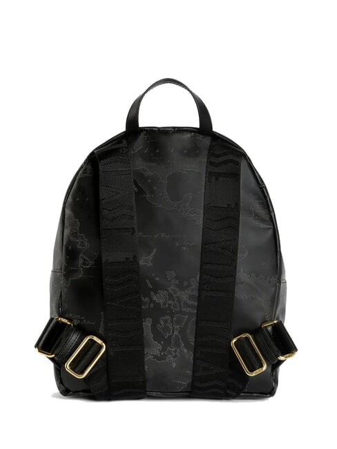 GEO SOFT BLACK Runder Rucksack mit Tasche Schwarz - Damentaschen
