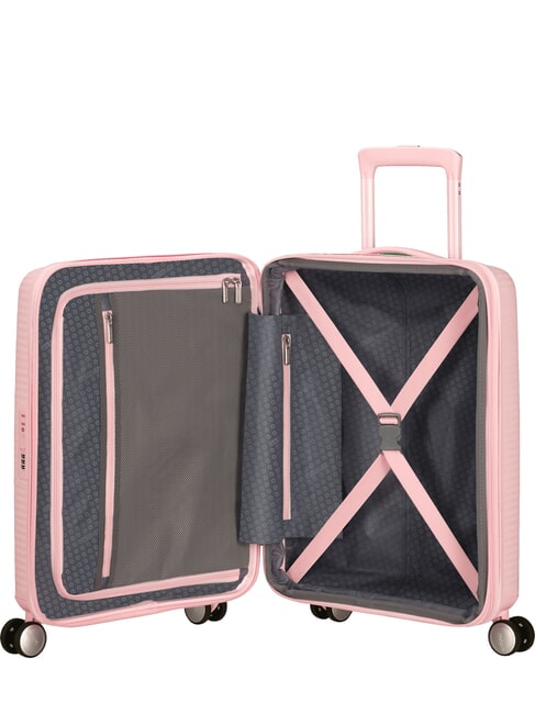 Trolley SOUNDBOX, Handgep&auml;ck, erweiterbar Pastellrosa - Handgep&auml;ck