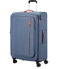 AMERICAN TOURISTER CLOUDRIDER Gro&szlig;er, erweiterbarer Trolley steinblau - Halbharte Trolleys - 3