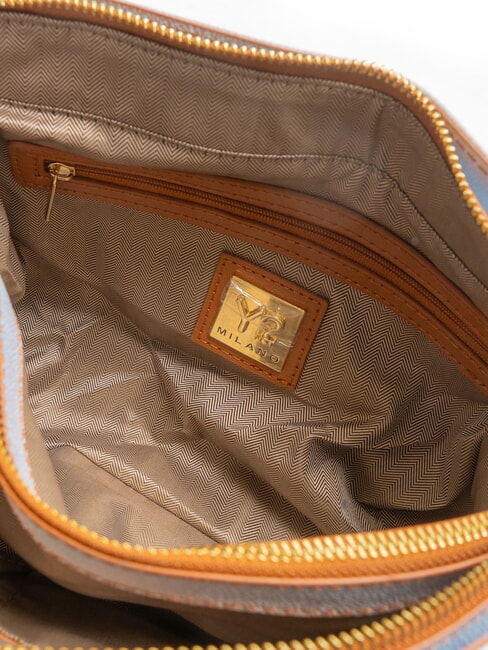 YESBAG Umh&auml;ngetasche mit &Uuml;berschlag Kanal - Damentaschen