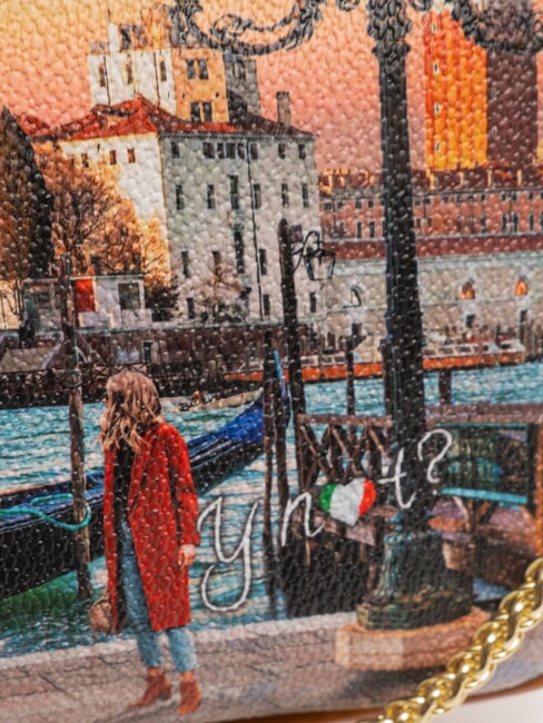 YESBAG Umh&auml;ngetasche Sonnenuntergang in Venedig - Damentaschen