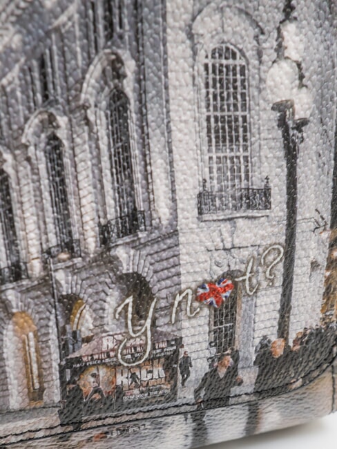 YESBAG Mini-Umh&auml;ngetasche London bei Nacht - Damentaschen