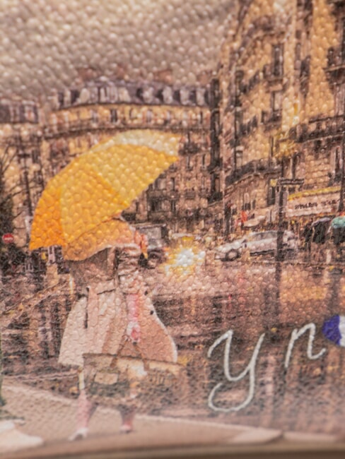 YESBAG Umh&auml;ngetasche Pariser Metro - Damentaschen