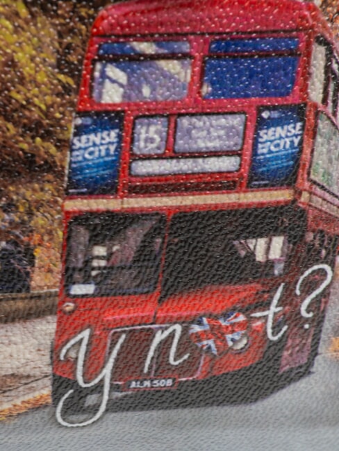 YESBAG Bedruckte Umh&auml;ngetasche Londoner Stra&szlig;e - Damentaschen