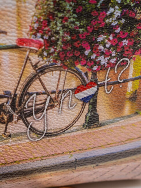 YESBAG Flache Umh&auml;ngetasche Fahrr&auml;der - Damentaschen