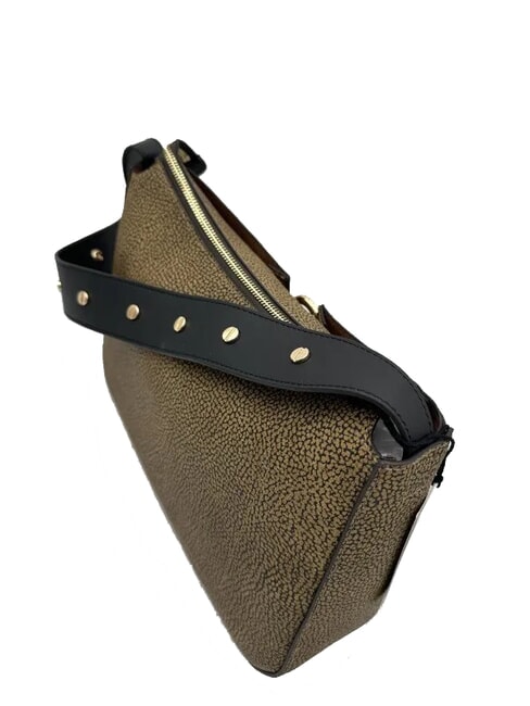 TULIP Umh&auml;ngetasche natur op / schwarz - Damentaschen